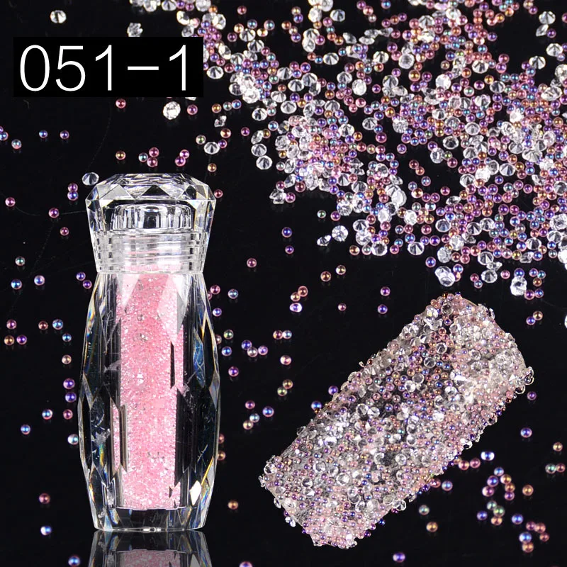 Дизайн ногтей хрустальные украшения Petites Pierres de Strass Mixte Acrylique Perles Elf 5 г