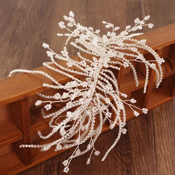 

TRiXY H202 Wedding Hair Accessory Bridal Headpieces Wedding Tiara Wedding Hair Accessories Bride Hair Jewelry Wedding Hair Crown