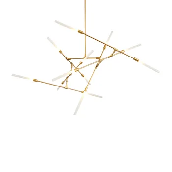 

Abajur Lamparas Nordic G9 LED Chandelier Lighting for Living Room Postmodern Simple Restaurant Hanging Lamp Designer Hanglamp