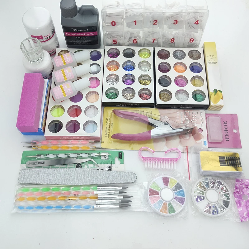 Acrylic liquid nail set W94-_副本