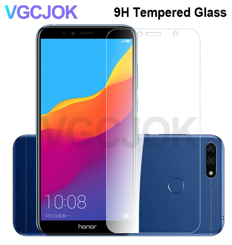 

9H Tempered Glass For Huawei honor 7X 7A 7C Pro 7S 8S 8A 8C 8X Protective Glass On Honor 9 Lite 9i 9X Screen Protector Film Case