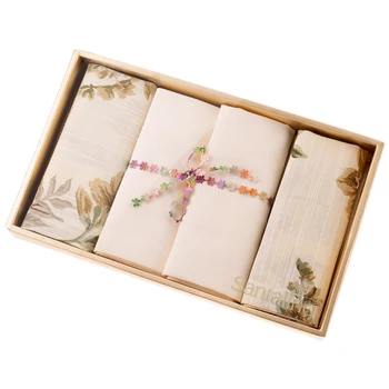 

Set of 4-piece napkins Flora, 40X40cm, 100% Cotton, Champagne Home and kitchen products