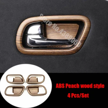 

ABS Chrome For NIssan Patrol Armada Y62 2017 2018 Car inner door Bowl decoration strip Cover Trim auto Accessories styling