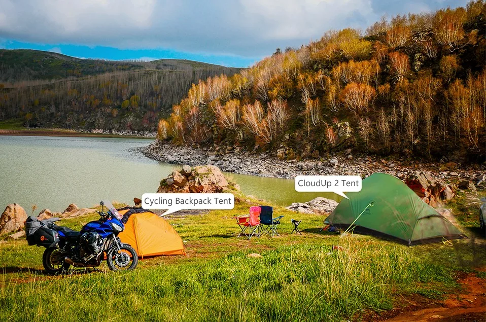 Палатка Однослойная наружная походная палатка пляжная Naturehike Сверхлегкая Одиночная палатка 15D нейлон водонепроницаемый кемпинг