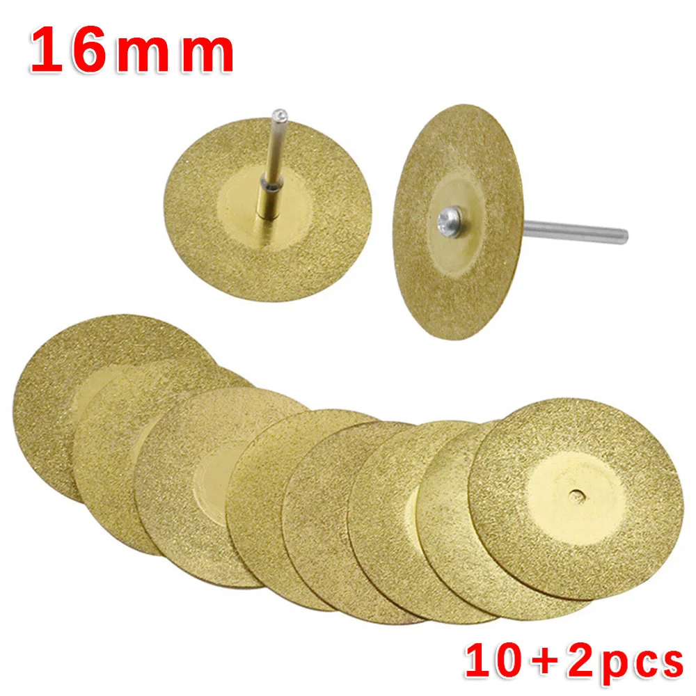 10 шт. алмазный отрезной диск шлифовальный круг пила Циркулярный резак диск роторный инструмент Аксессуары для роторного абразивного инструмента
