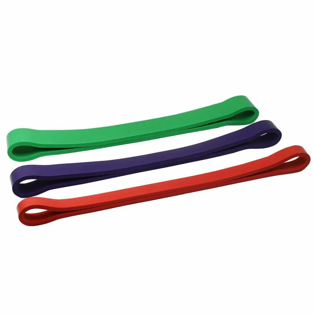 Fasce Di Resistenza In Lattice Naturale – Set Da 4 (2-39 Kg) Senza Cuciture, Per Calistenia, Yoga, Riabilitazione, Con Borsa