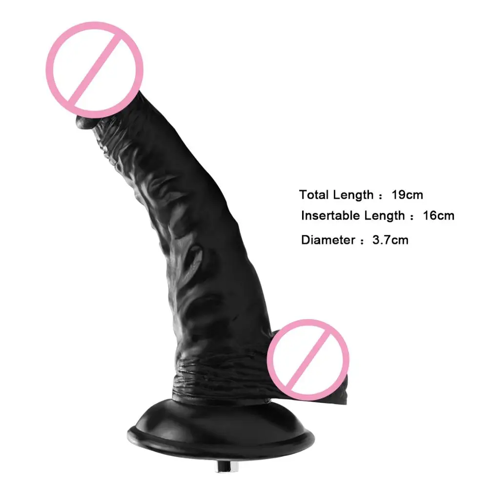Man's Peins Dildos Sex Toys ANNGEOK 3XLR Attachments for Metal Sex Machine Women Love Machine Accessory AN-S3