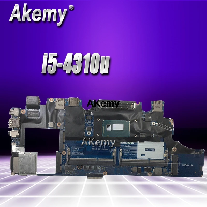 

Laptop Motherboard VAZ50 LA-9431P For Dell Latitude E7240 Laptop Motherboard CN-0GMYR8 0GMYR8 GMYR8 i5-4310u Tested Good