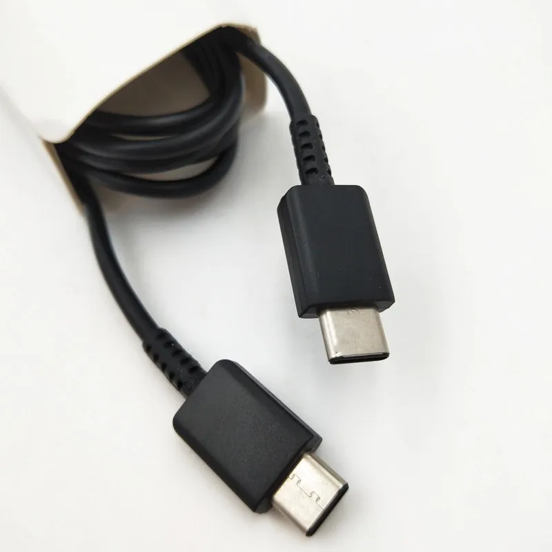 100%Original Samsung Note 10+ Dual Type C Cable Galaxy Charge cable quick fast charge USB 3.1 Type-C for A8S A9S A6S A80 A90