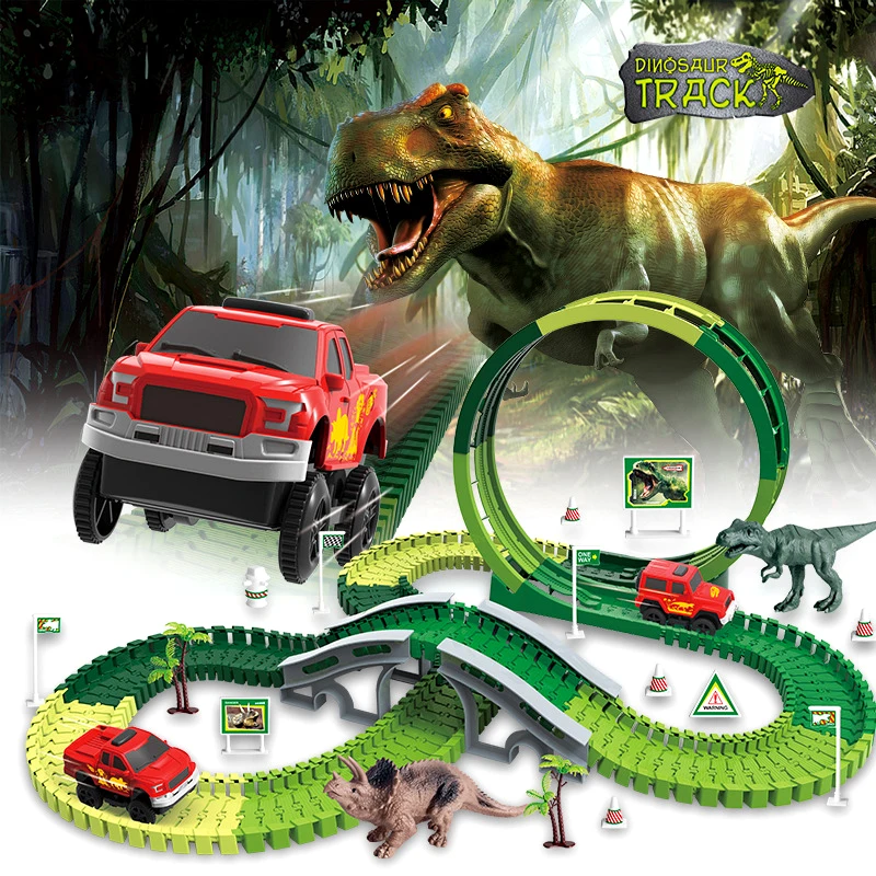 dinosaur track toy