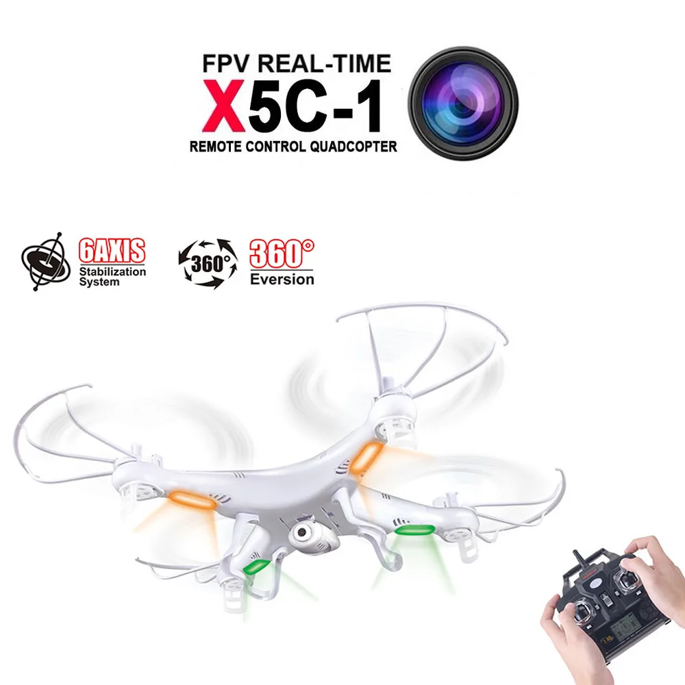 

Genuine Product X5C-1 Unmanned Aerial Vehicle Drop-resistant High-definition Aerial Photography Small Package Helicopter Quadcop