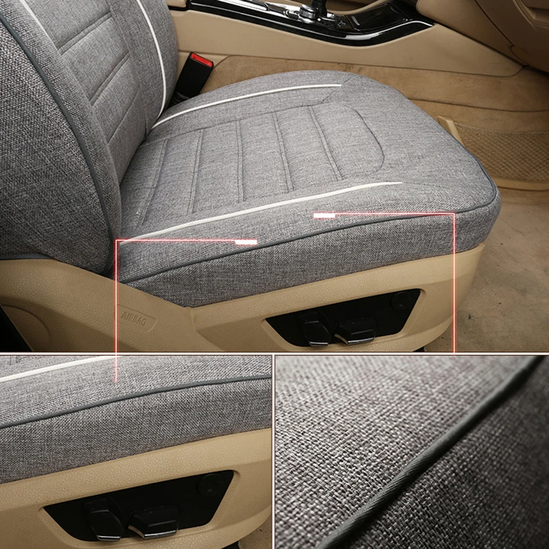 AutoDecorun Подгонянная подушка для автомобильного сиденья Toyota RAV4 2008 2017 Набор чехлов