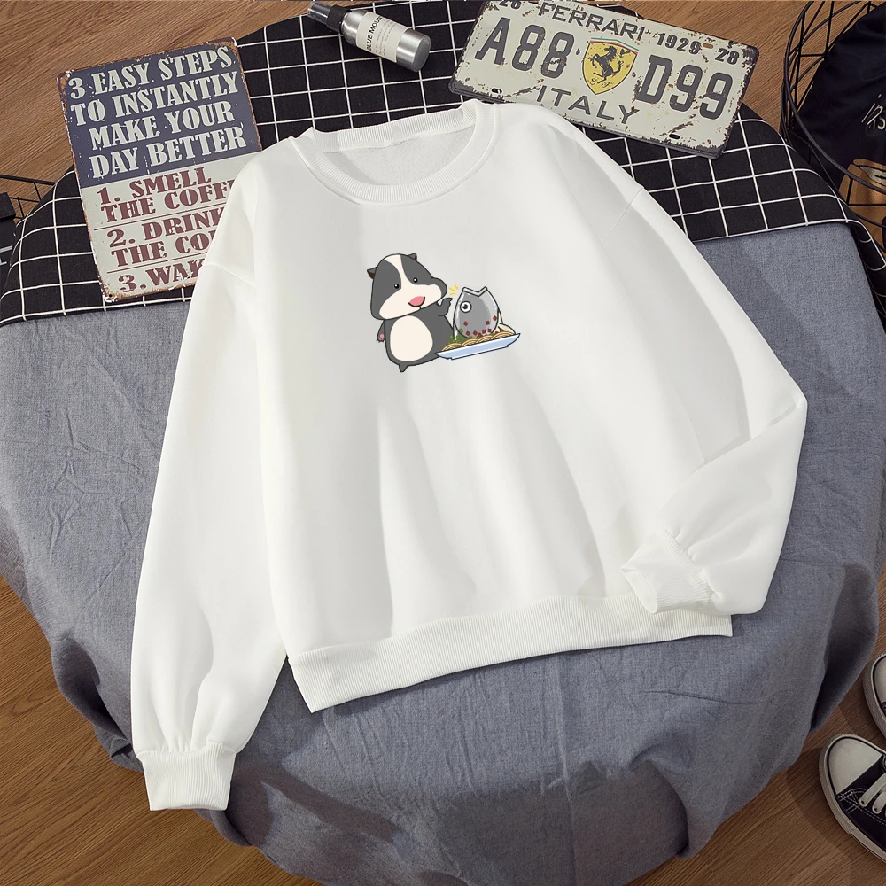 

Funny Graphic Print Sweatshirt Women Winter Oversize Harajuku Pullover Hoodie Cartoon Female Casual Long Sleeve Korean Clothes