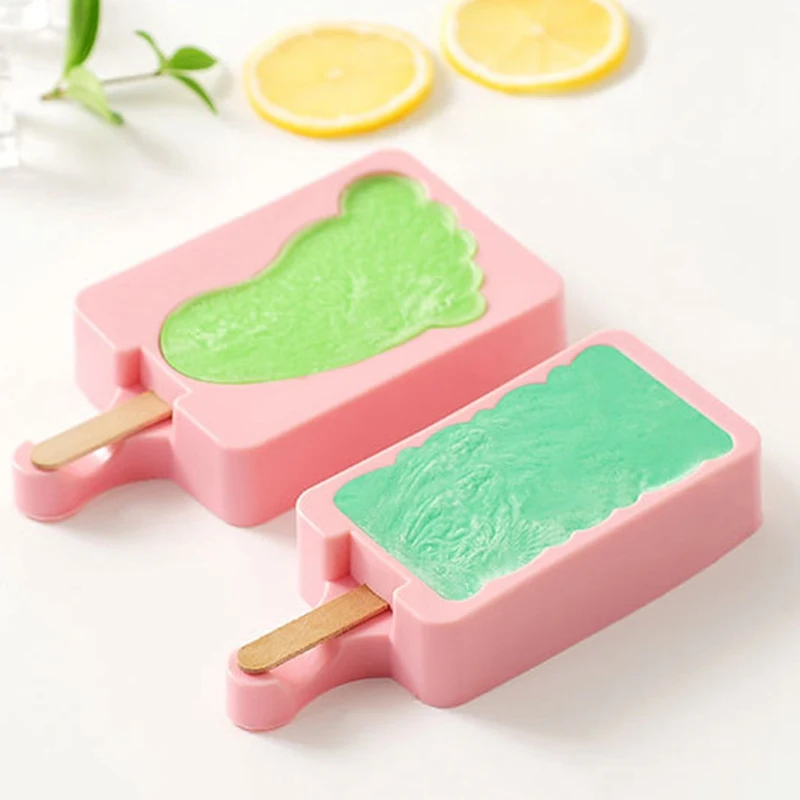 Форма для изготовления мороженого силиконовые DIY формы ледяные кубики формы для десертов замораживание милая форма кухонные аксессуары