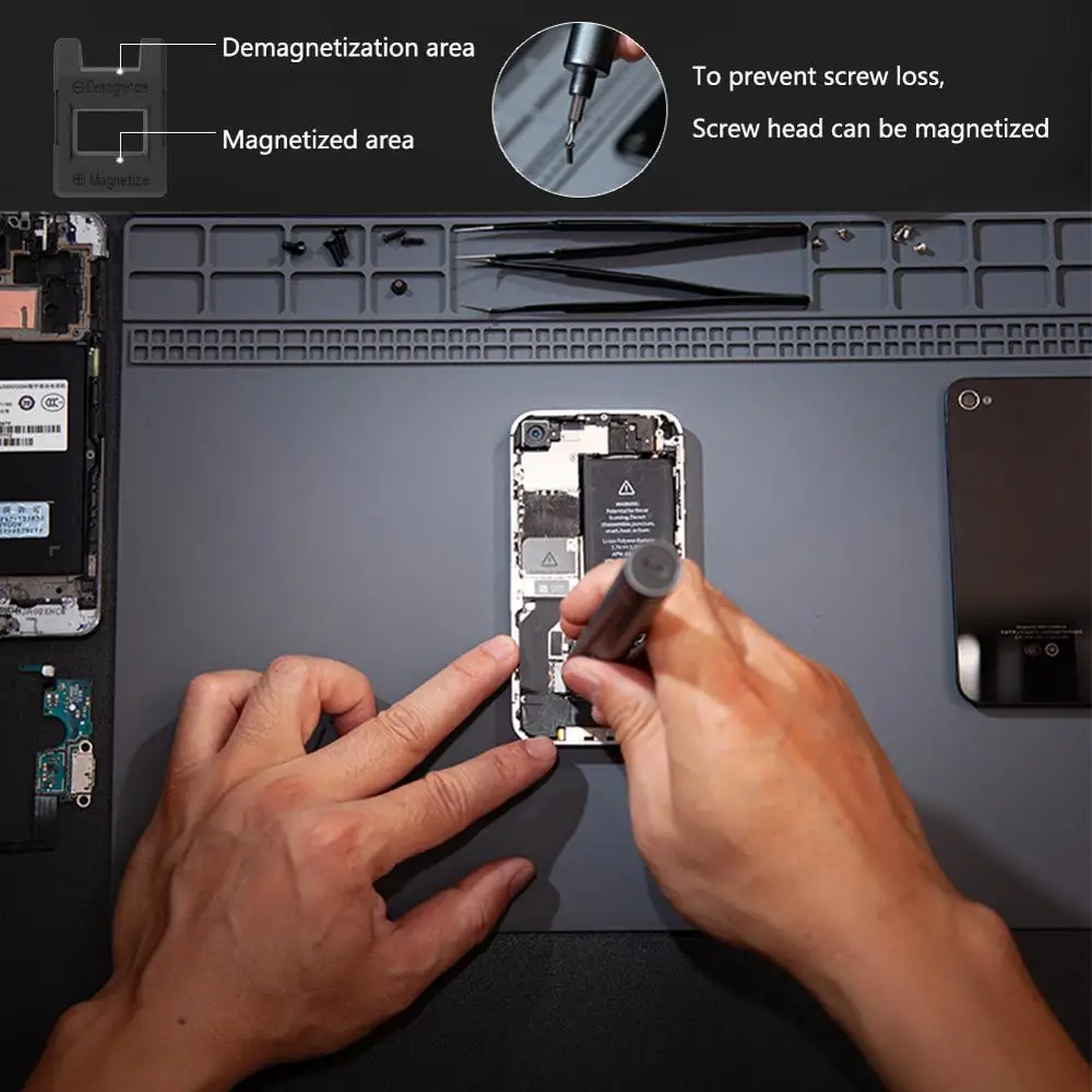Прецизионная электрическая отвертка ifu Аккумуляторный мини набор с usb зарядкой и