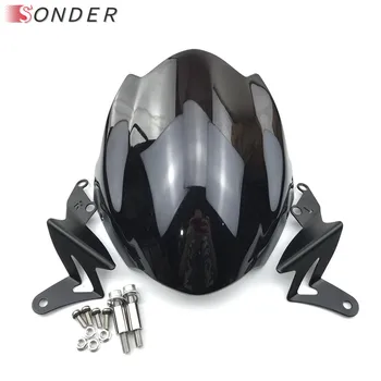 

Modified Double Bubble Fly Wind Screen Windshield For Ducati Monster 659 696 795 796 1100 1100S EVO M696 M695 M1100 WindScreen