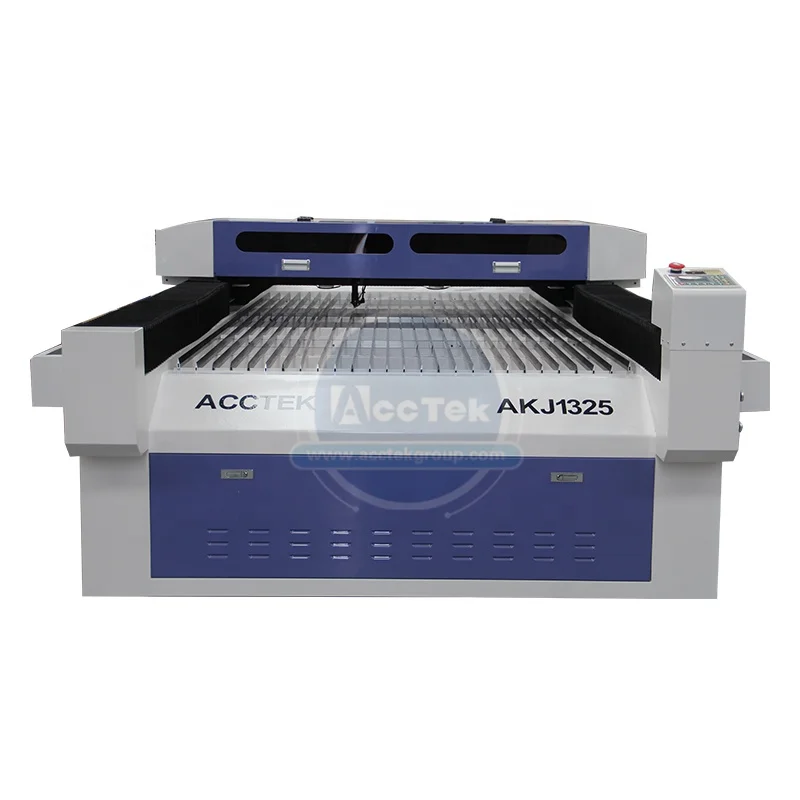 AccTek 90 Вт 100 150 Co2 машина для лазерной резки AKJ1325 с ножом/сотовым столом|laser engraving cutting