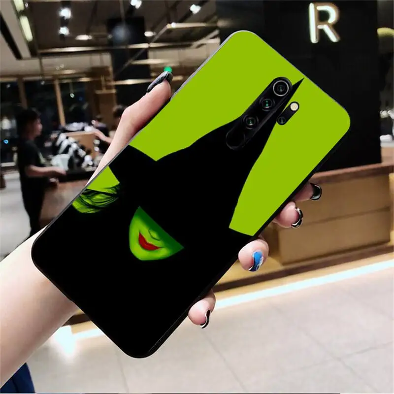 KPUSAGRT Broadway Musical Wicked Lyrics Soft Phone Case Cover for Redmi Note 9 8 8T 8A 7 6 6A Go Pro Max Redmi 9 K20 xiaomi leather case color Cases For Xiaomi