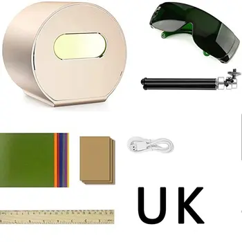 

Mini CNC Laser Engraving Machine Wood Router Handheld DIY Laser Engraver for Marking Lettering Printing Tools