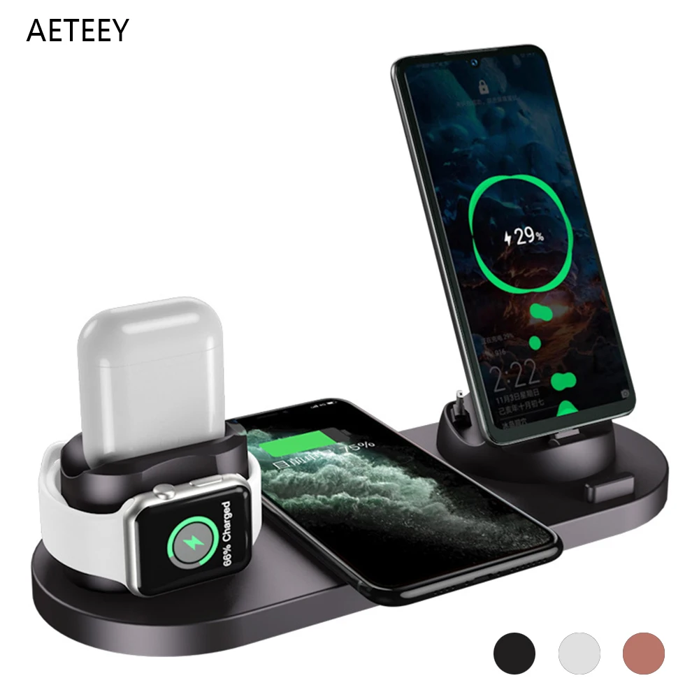 de carregamento ajustável para apple watch 6