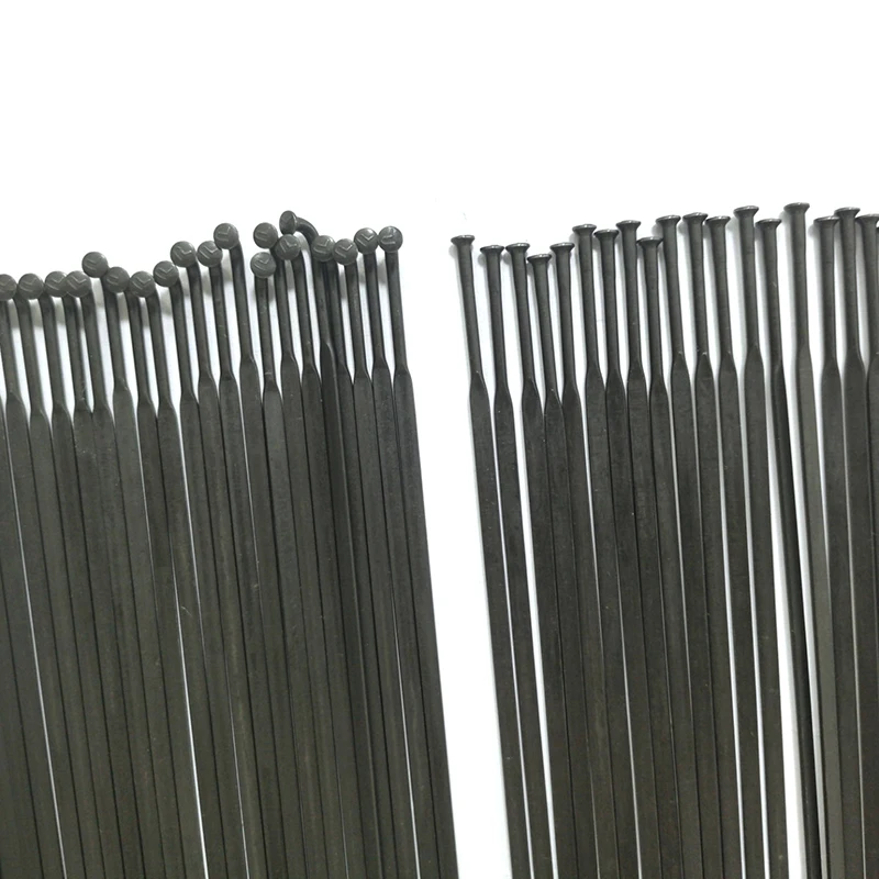 Pillar PSR Aero 1432 spokes J-bend J-type Straight Pull Head ROAD or Disc Stainless Steel Bladed Flat Spokes with Free Nipples