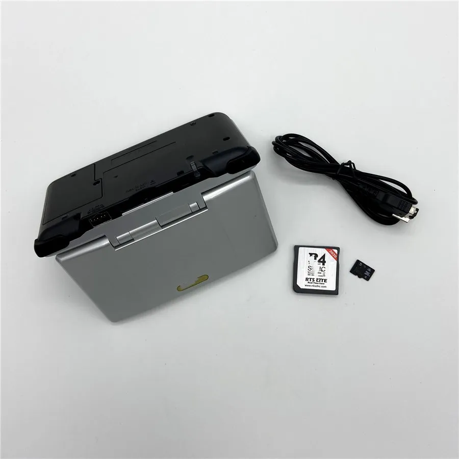 Профессионально Отремонтированная игровая консоль для nintendo DS для игровой системы nintendo DS - Цвет: Серебристый