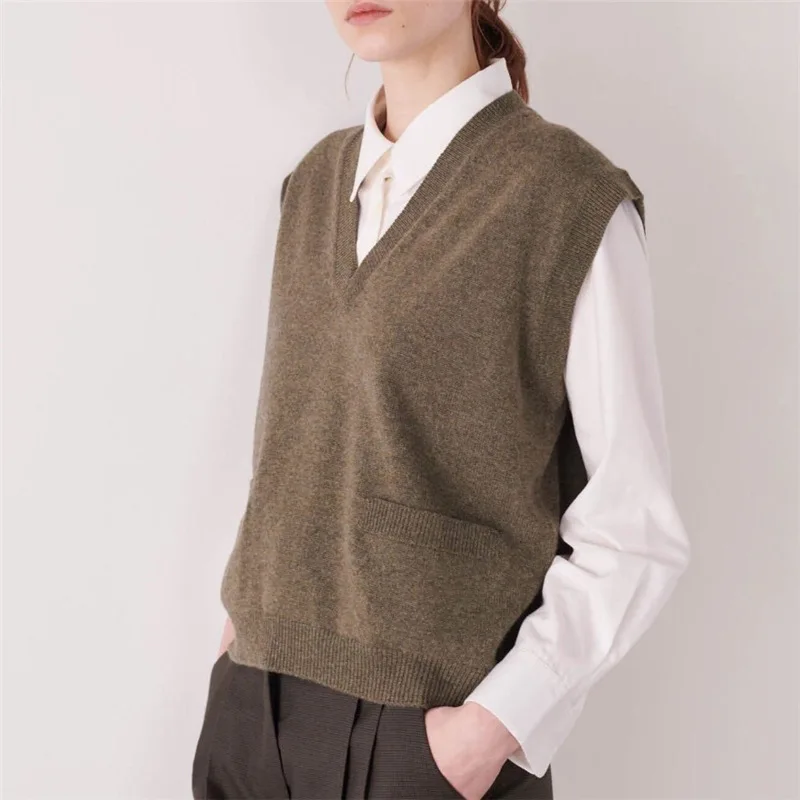 knitted vest sale