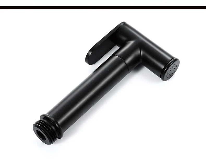 Black Spray Bidets Faucet Toilet Cleaner Brass Shower Bidet Sprayer Faucets Taps Single Cold Wall Mounted