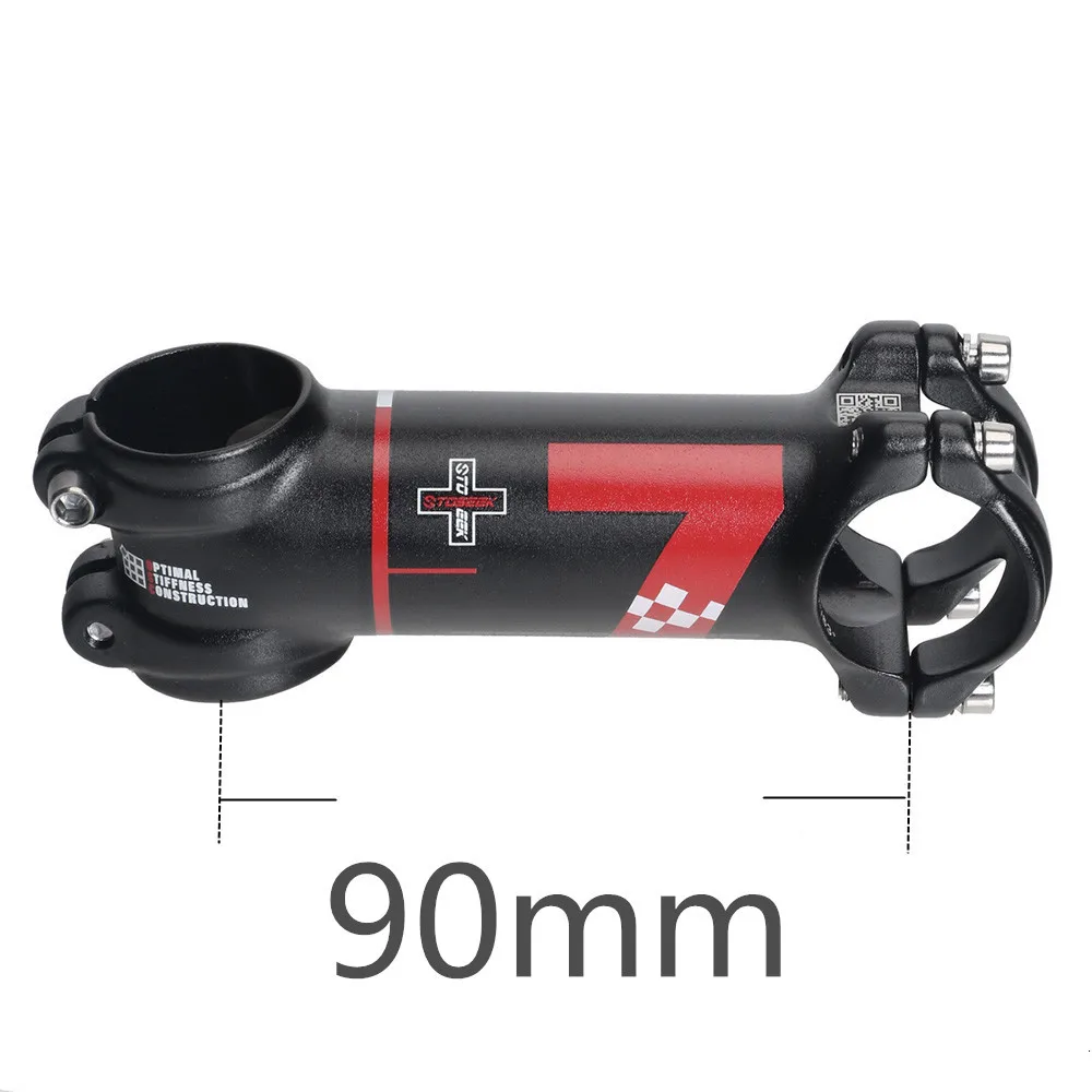90mm Toseek легкий 7050 Алюминий Riser ROAD bicyccle рулевая колонка велосипеда велосипедный вынос руля 31,8 60/70/80/90/100/110 мм 7 градусов - Цвет: 90mm
