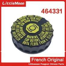 LittleMoon-Tapa de aceite para bomba de freno genuina, cubierta para Peugeot 464334, 1613328880, 206, 207, 307, 508, 408, 308, 3008, Citroen C3, C4, C5 DS, 301,