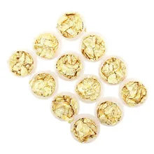 12 pçs/set DIY Transferência do Decalque Da Etiqueta Da Arte Do Prego Paillette Imagem Polonês Gel Acrílico Dicas de Ouro Cor Prata Flake Chip Foil JIU55(China)