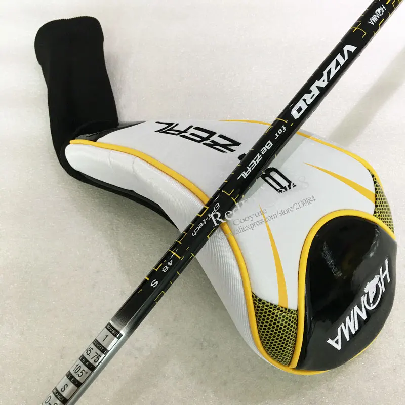 Новые мужские HONMA 525 Гольф-драйвер 9,5 или 10,5 Лофт гольф-клубов драйвер с графитовым валом r или S гольф-вал Cooyute