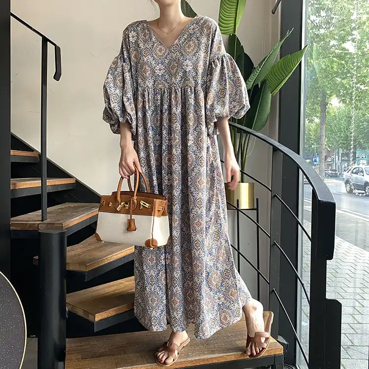 Korean style loose dress Outlet