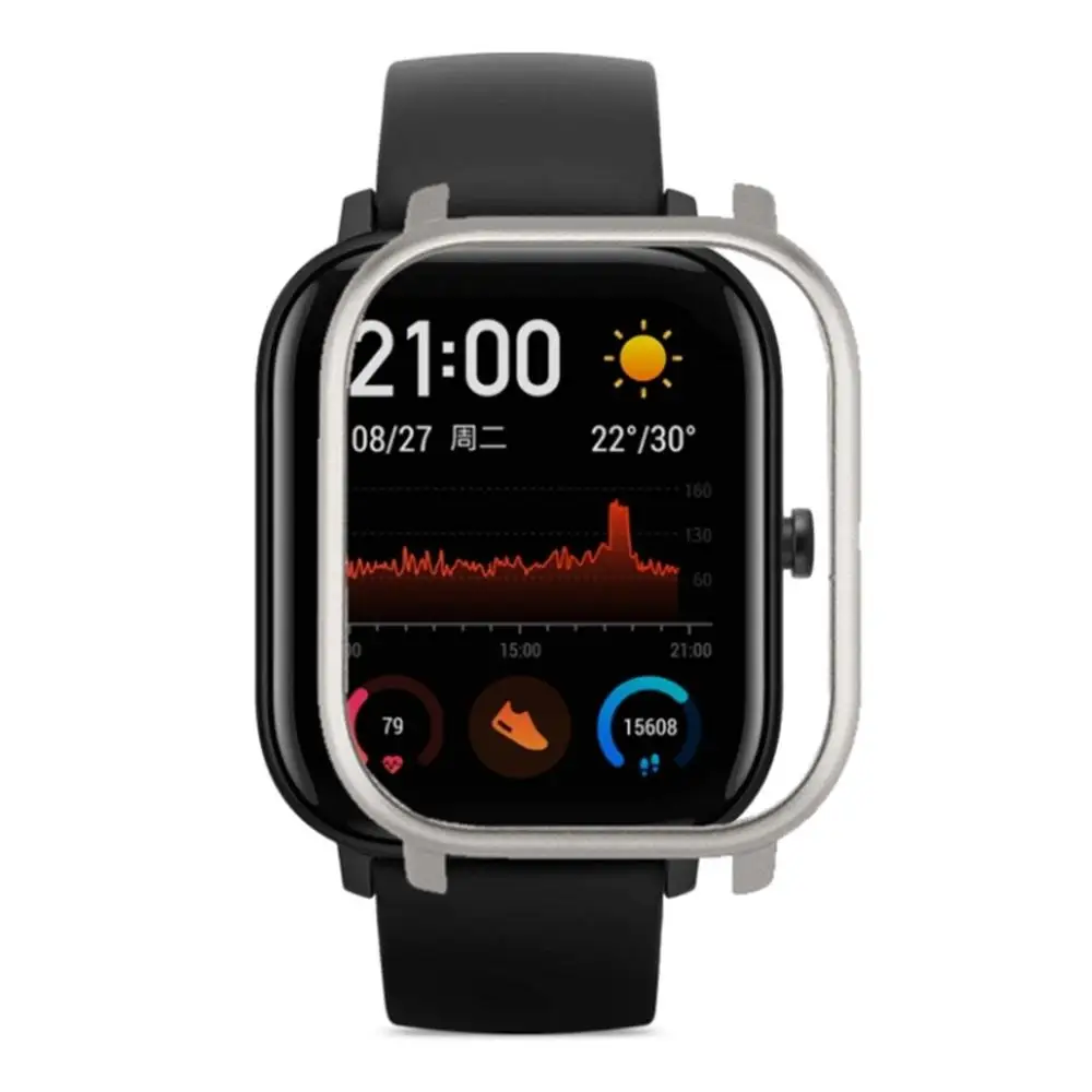 Чехол для часов PC, защитный чехол для Huami Amazfit GTS, защитные аксессуары для умных часов#1121 - Цвет: SL