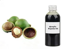 QiongYa Begonia Oil Tamanu Oil Cold Pressed Virgin Hair Care Base Oil Nourishes The Skin Green Vegetable Oil DIY Handmade Soap