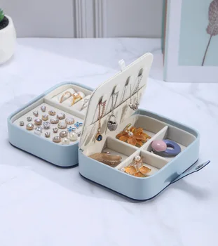 

Universal Jewelry Organizer Display Travel Portable Jewelry Case Display Storage High Capacity Necklace Earrings Ring Bracelet