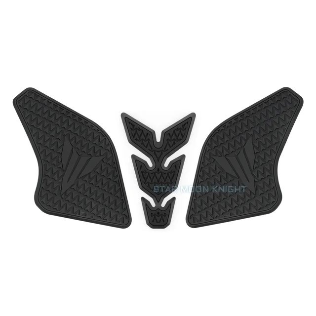 For Yamaha MT 07 MT07 MT-07 2021 - Side Fuel Tank pad Tank Pads Protector Stickers Decal Gas Knee Grip Traction Pad Tankpad set