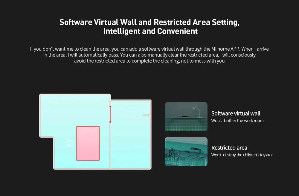 VIOMI V2 PRO LDS 2 in 1 Sweeping Mopping Dust Collector, Home floor Carpet Smart Robot Vacuum Cleaner,Quiet, Mijia APP Control 11