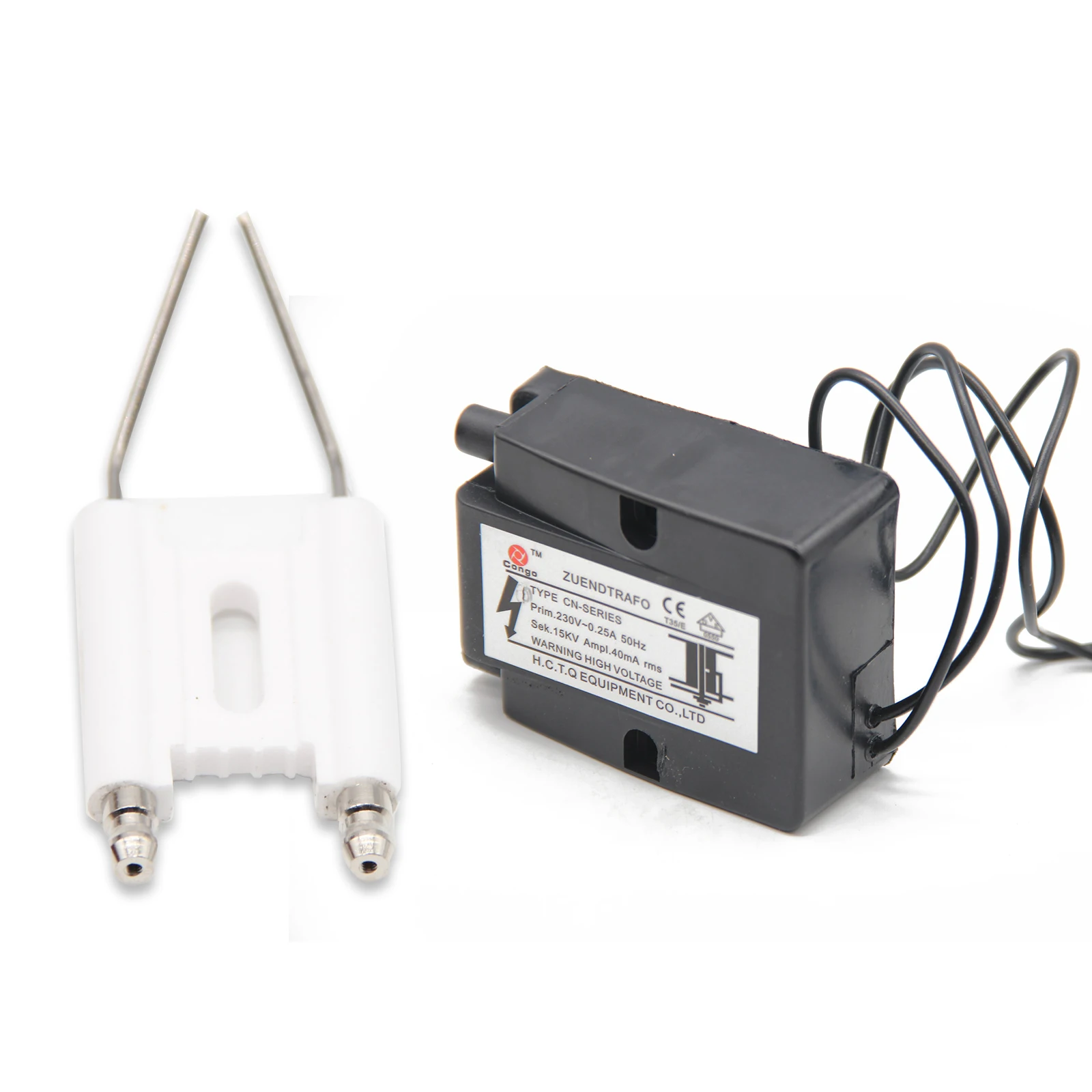 

(36 шт.) 220 в высокого давления импульсный воспламенитель напряжения для топливной горелки керамический воспламенитель электродная горелка система воспламенителя