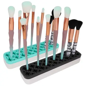 

Portable Cosmetics Brush Nail Pen Tool Storage Box Stand Makeup Container Holder Makeup Tool Make-Up Accessories