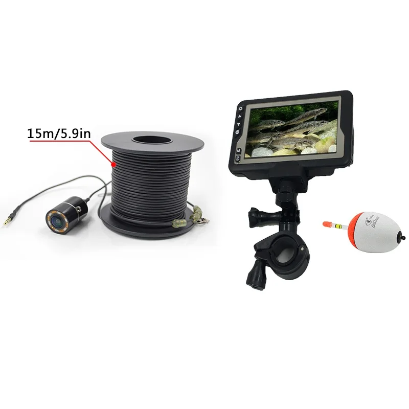 

New Full Set of Video Fish Finder Visual Fishing Accessory Fish Finder LCD Monitor