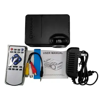 

Portable Size Home Use HD 1080P LED Portable Mini Projector Multimedia Home Movies Playing Game Theater Cinema Video Device