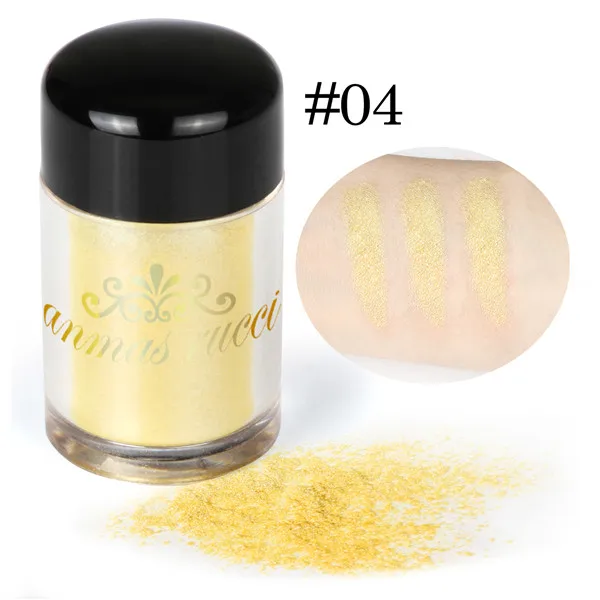 04 Anmas Rucci Shimmer Loose Eyeshadow Powder Eye Makeup Pigment 4g- 24 Color to Choose - Цвет: 04