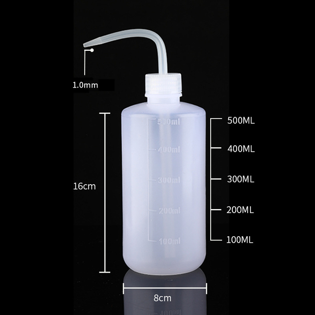 Diffuser Squeeze Bottle Green Soap Wash Clean Lab Non-Spray Bottles Permanent Make Up Accessories Microblading Supplies