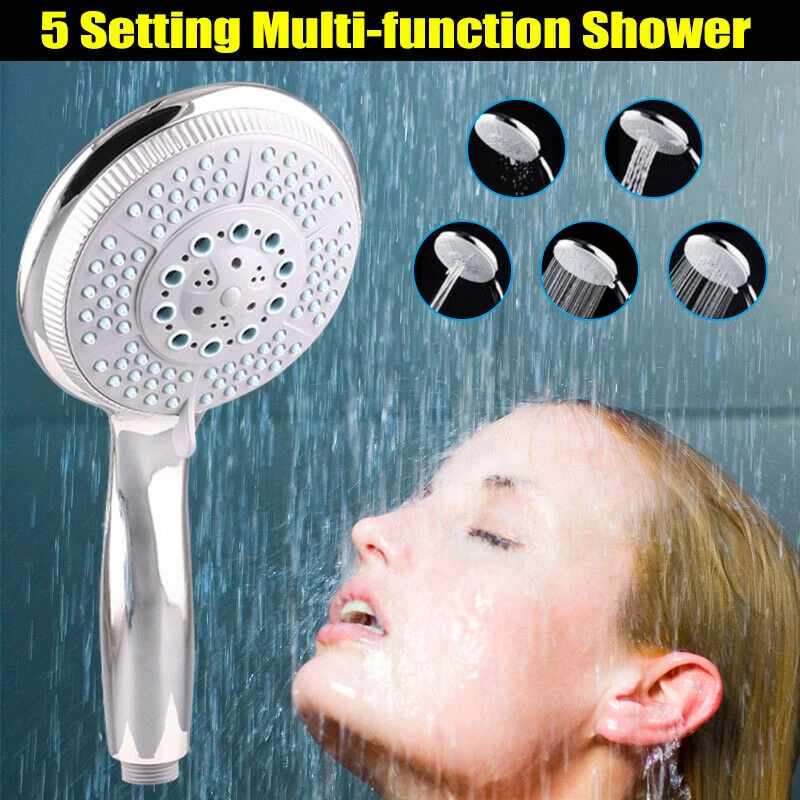 5 режимов большой хромированный душ Лицевая панель головка Mira Grohe заменяет 150 мм