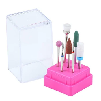 

7 Pcs Milling Nail Drill Ceramic Bits Manicure Machine Ceramic Nail Sander Bits Set Of Ceramic Nail Drills Nail Art Accessory