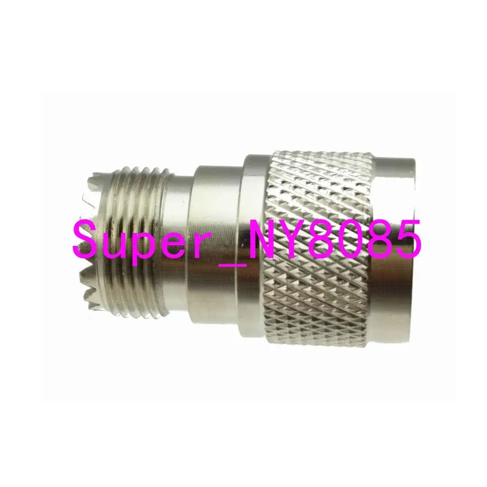 1pcs N Male Plug center to UHF Female SO-239 SO239 jack RF adapter connector Coaxial Wire Terminals