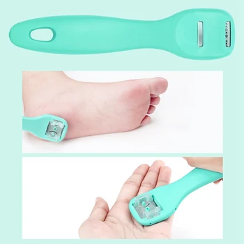 

Beauty Heel Cuticle Scraper Foot Cutter Foot Care File Tool Remove Dead Skin Pedicure Tools Razor Blades for Pedicures Product