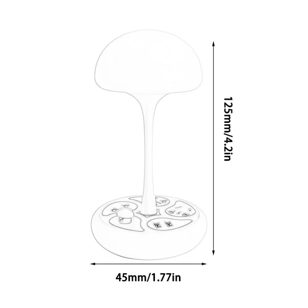 Led Mushroom Island Charge Night Light Home Decoration Lights Creative Atmosphere Lights Fashion Professional