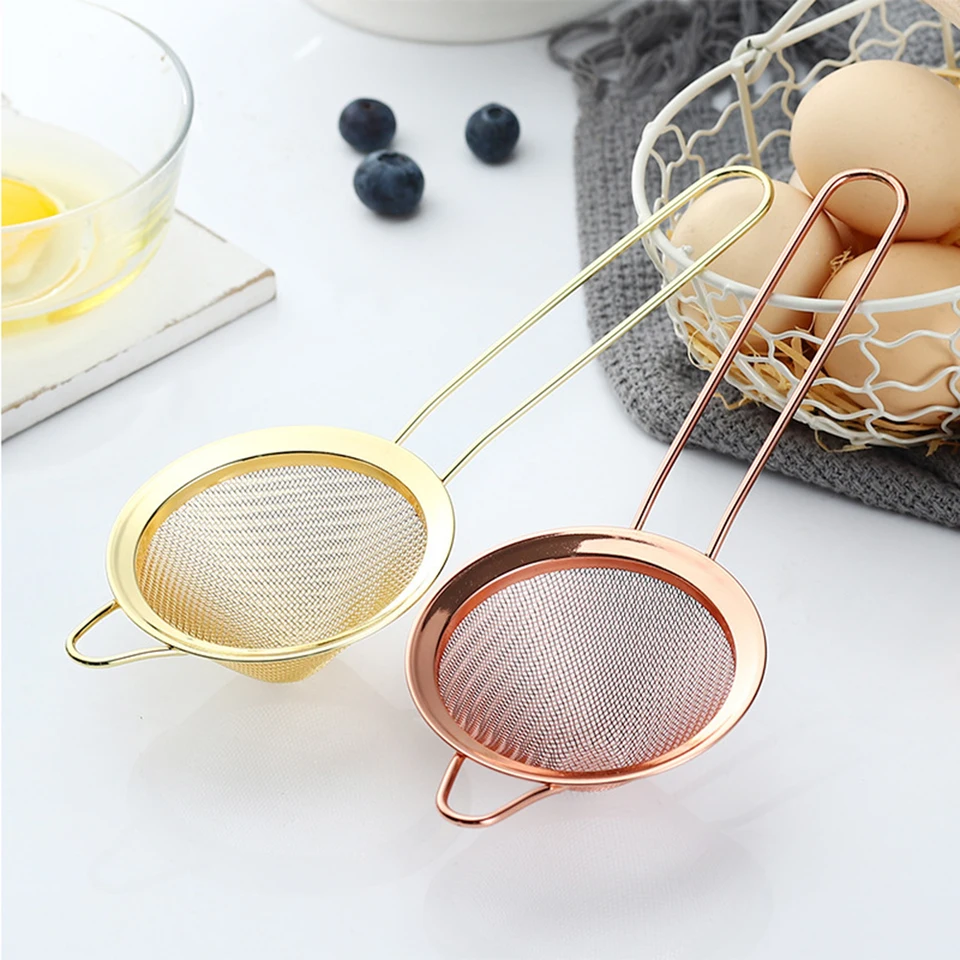 Ustensile Cuisine Qualité Tamis à Farine En Acier Inoxydable 20cm - Tamisage Pro Pour Pâtisserie Maison Passoire Inox